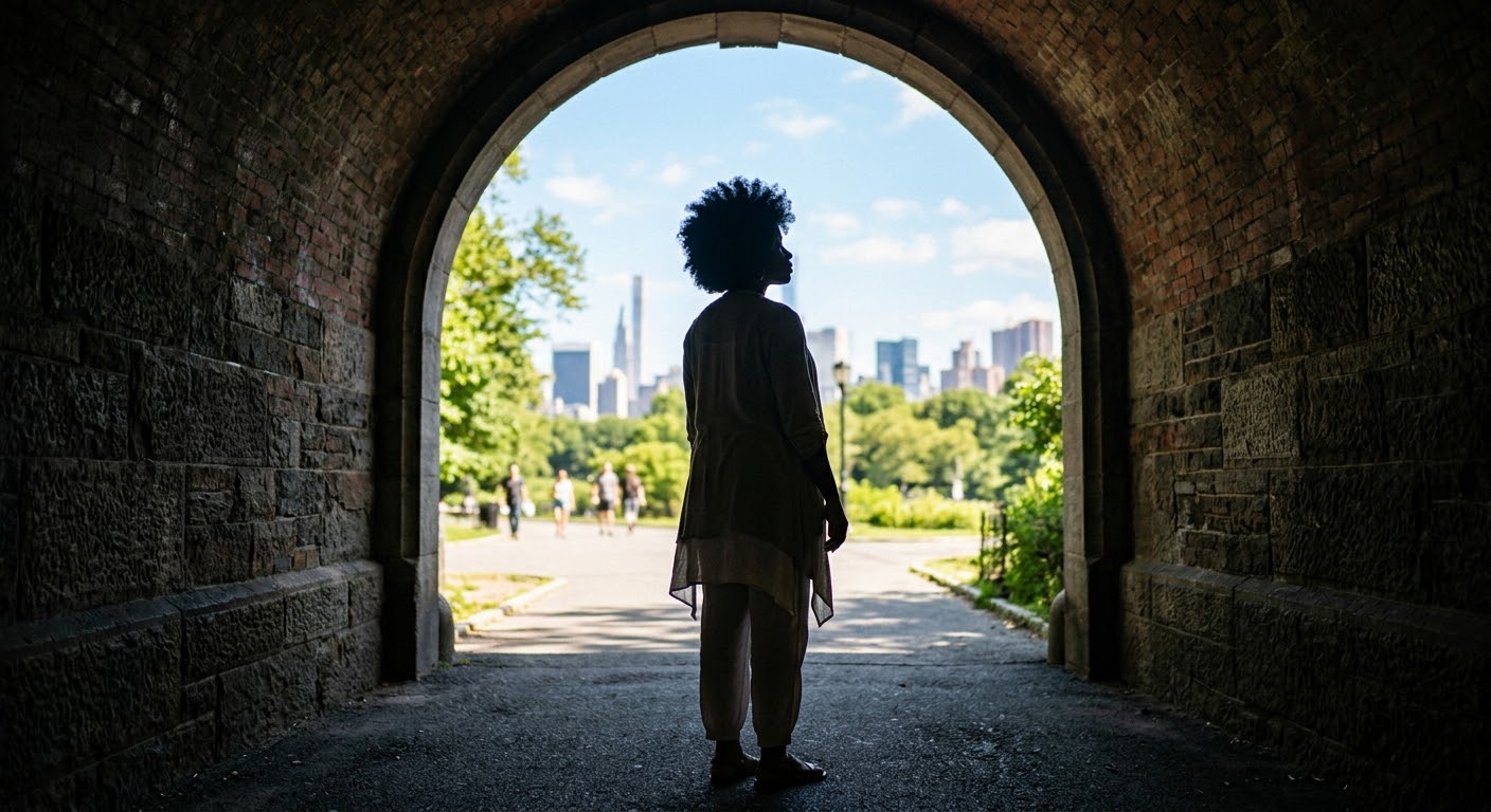 Woman emerging from the tunnel into the light — life after leaving