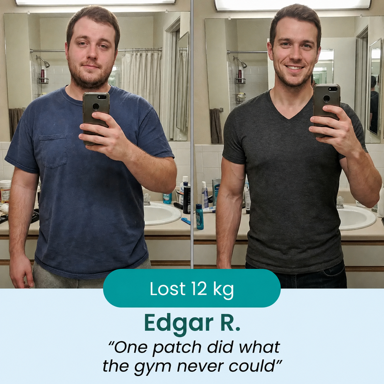 Oscar M. using LifeGauge Berberine Patches