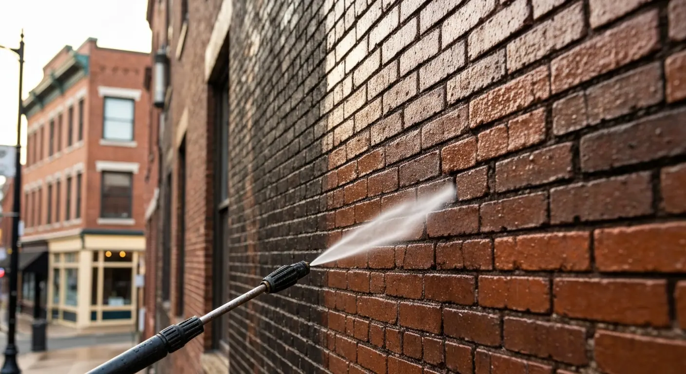 Pressure washing service