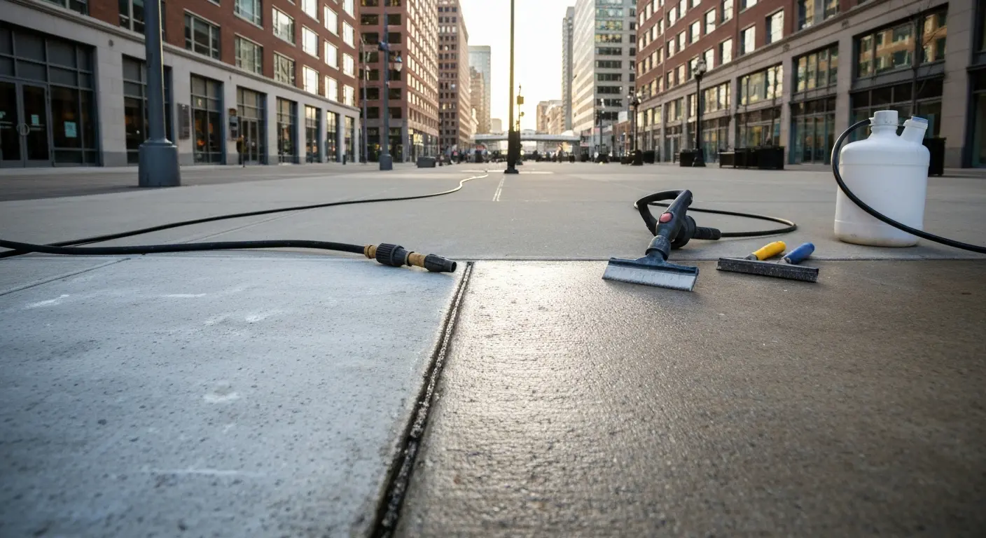 Gum removal service Battery Park City