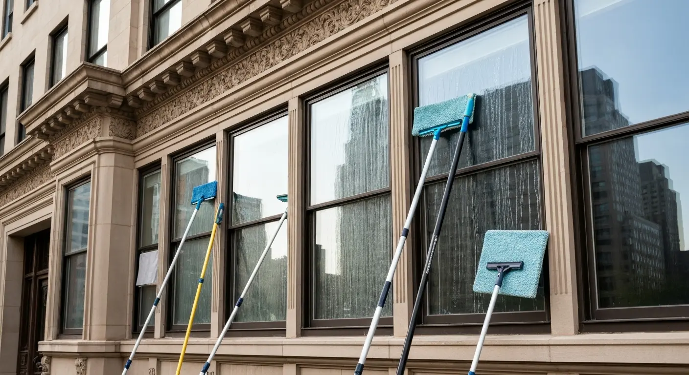Residential window cleaning