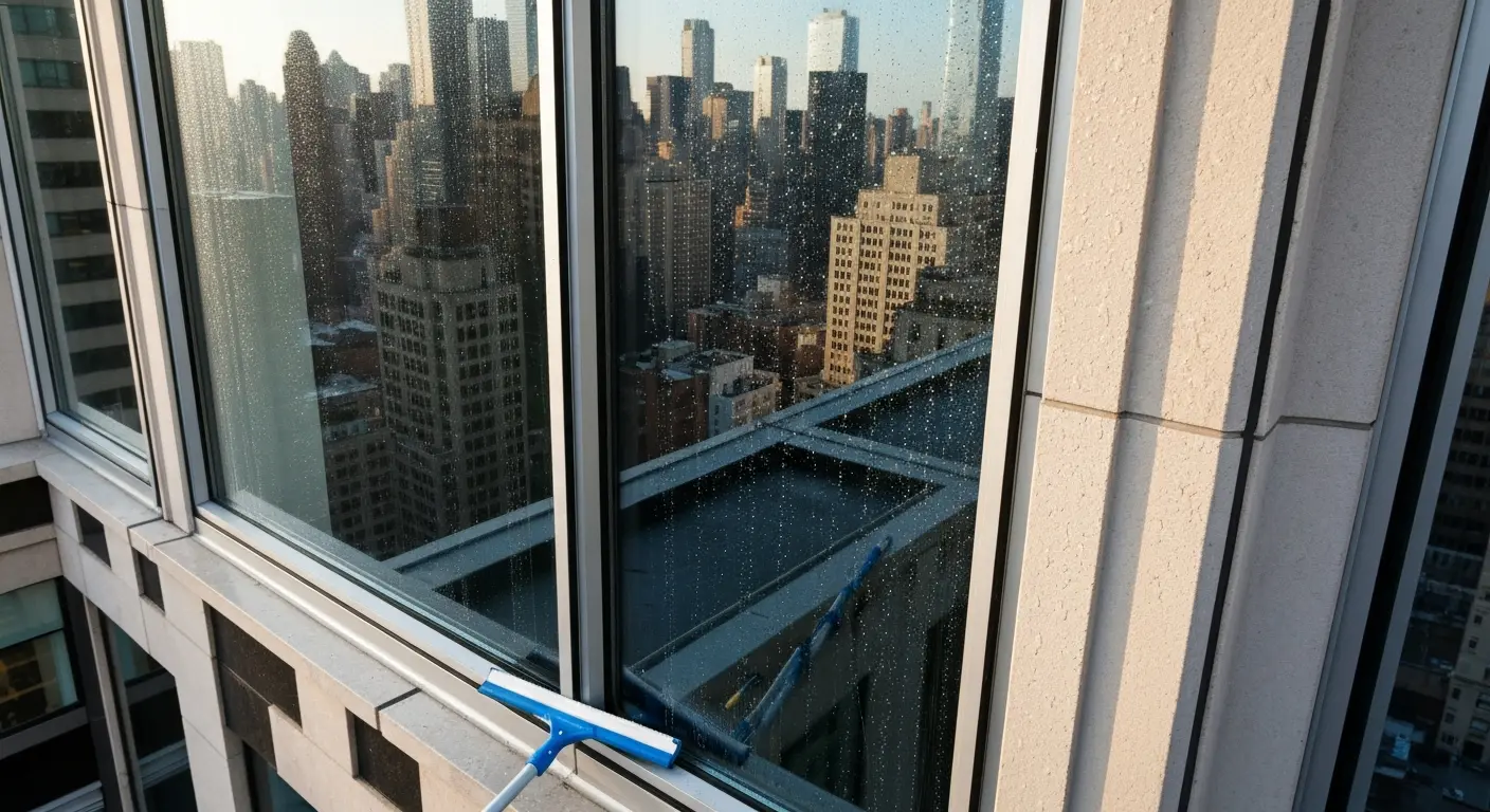 Commercial window cleaning in New York
