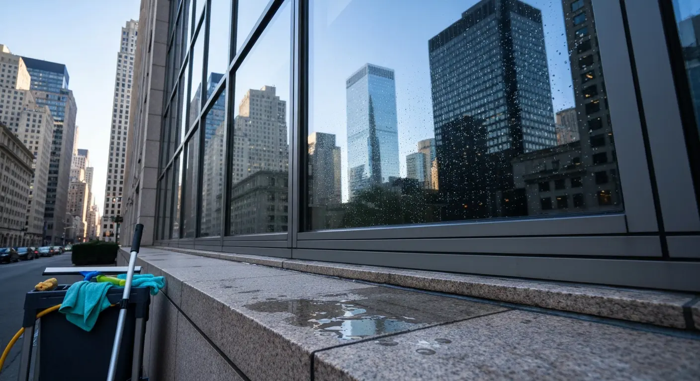 Commercial window cleaning