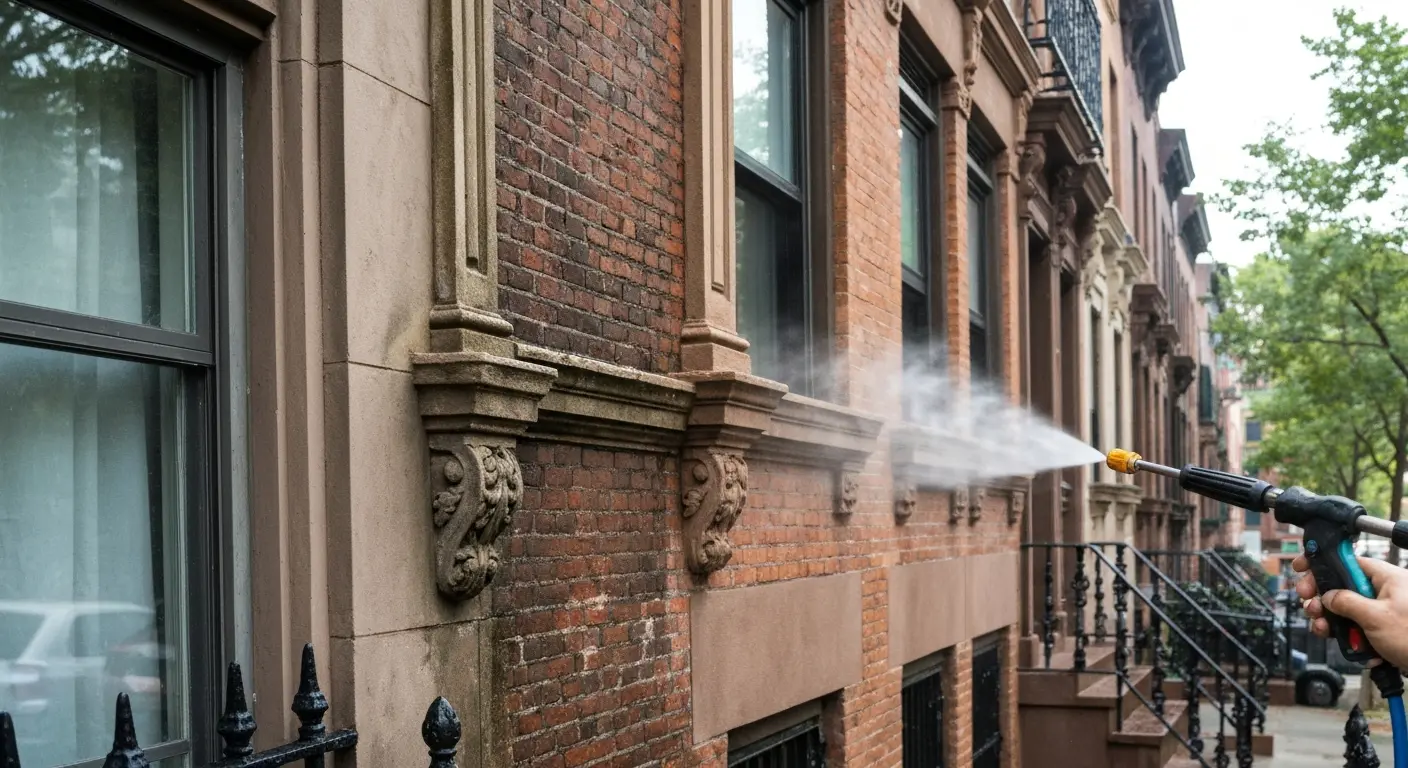 Pressure washing service