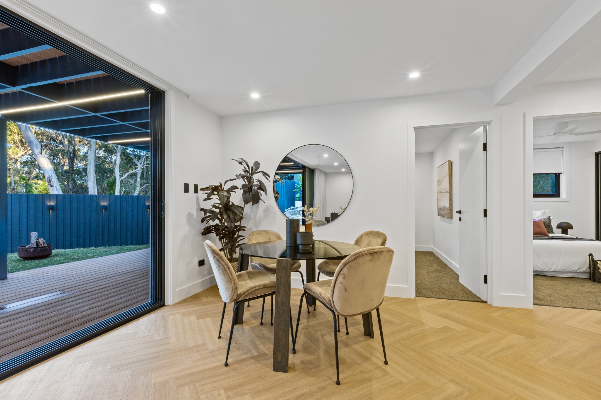Sydney study renovation with custom interior finish by TIG