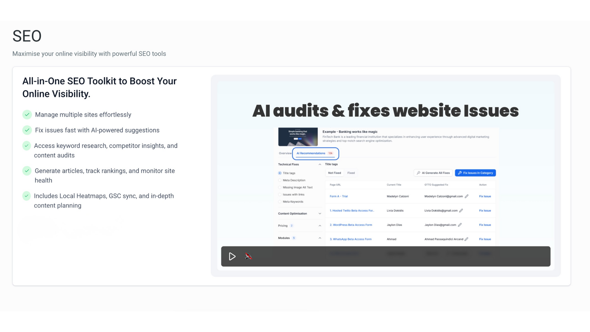 Professioneller SEO Manager