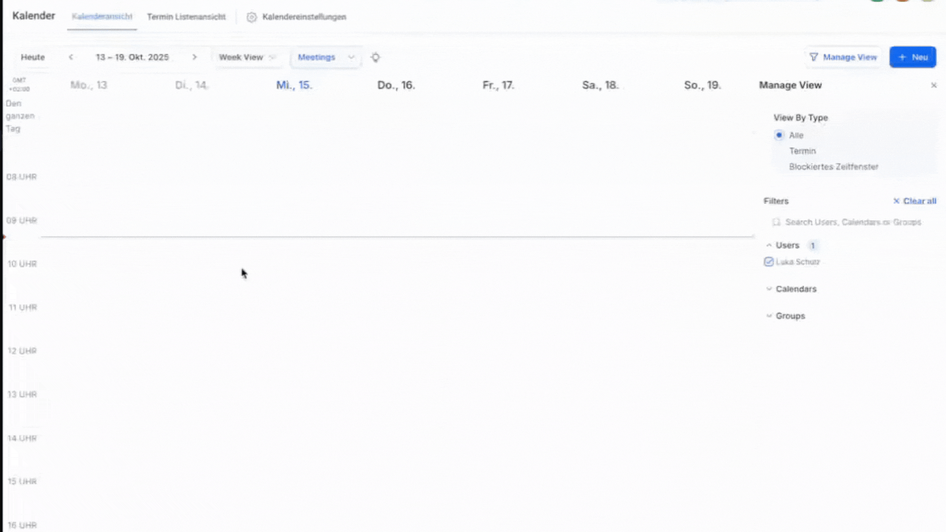 Terminplanung & Kalenderintegration