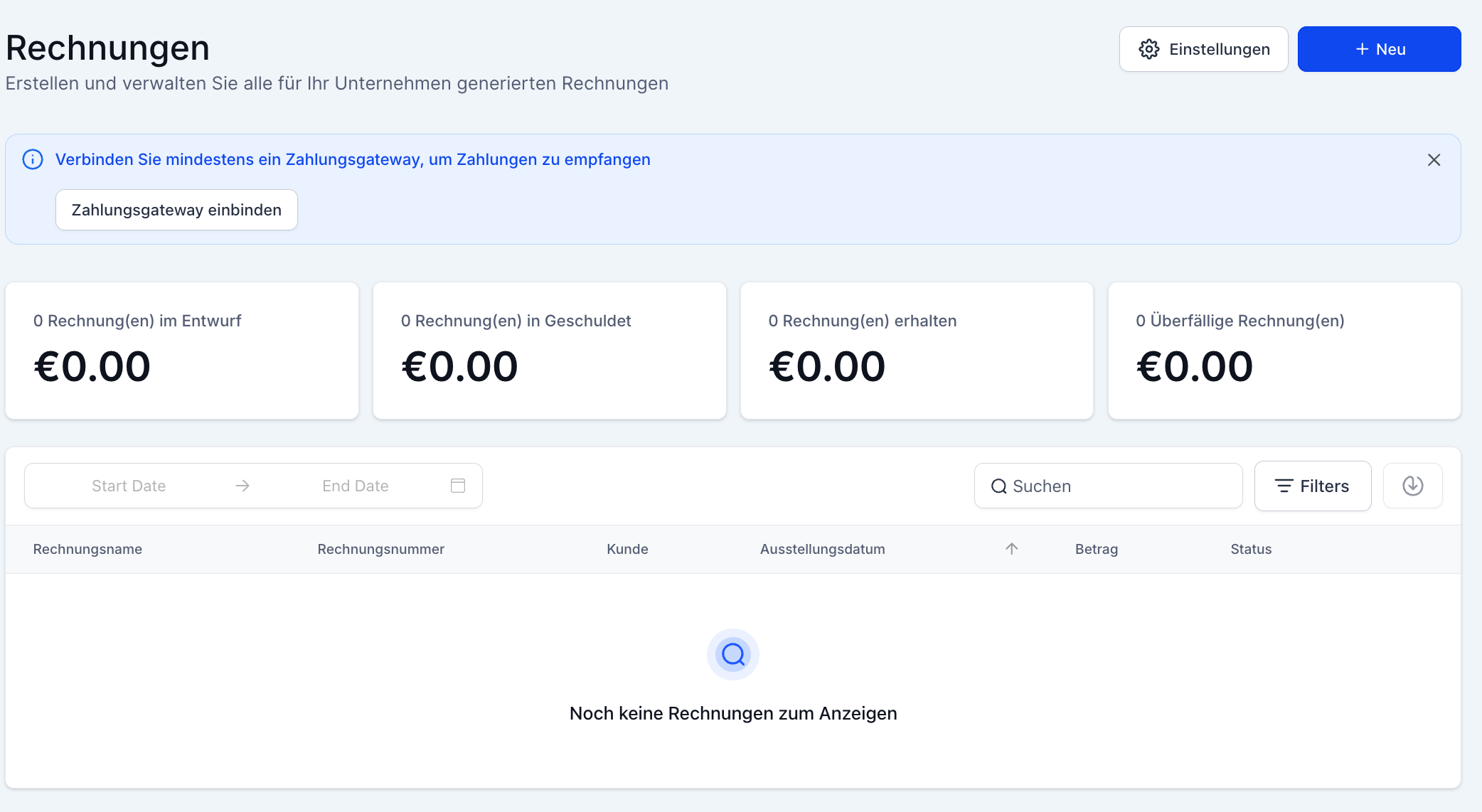 Angebots- & Rechnungserstellung