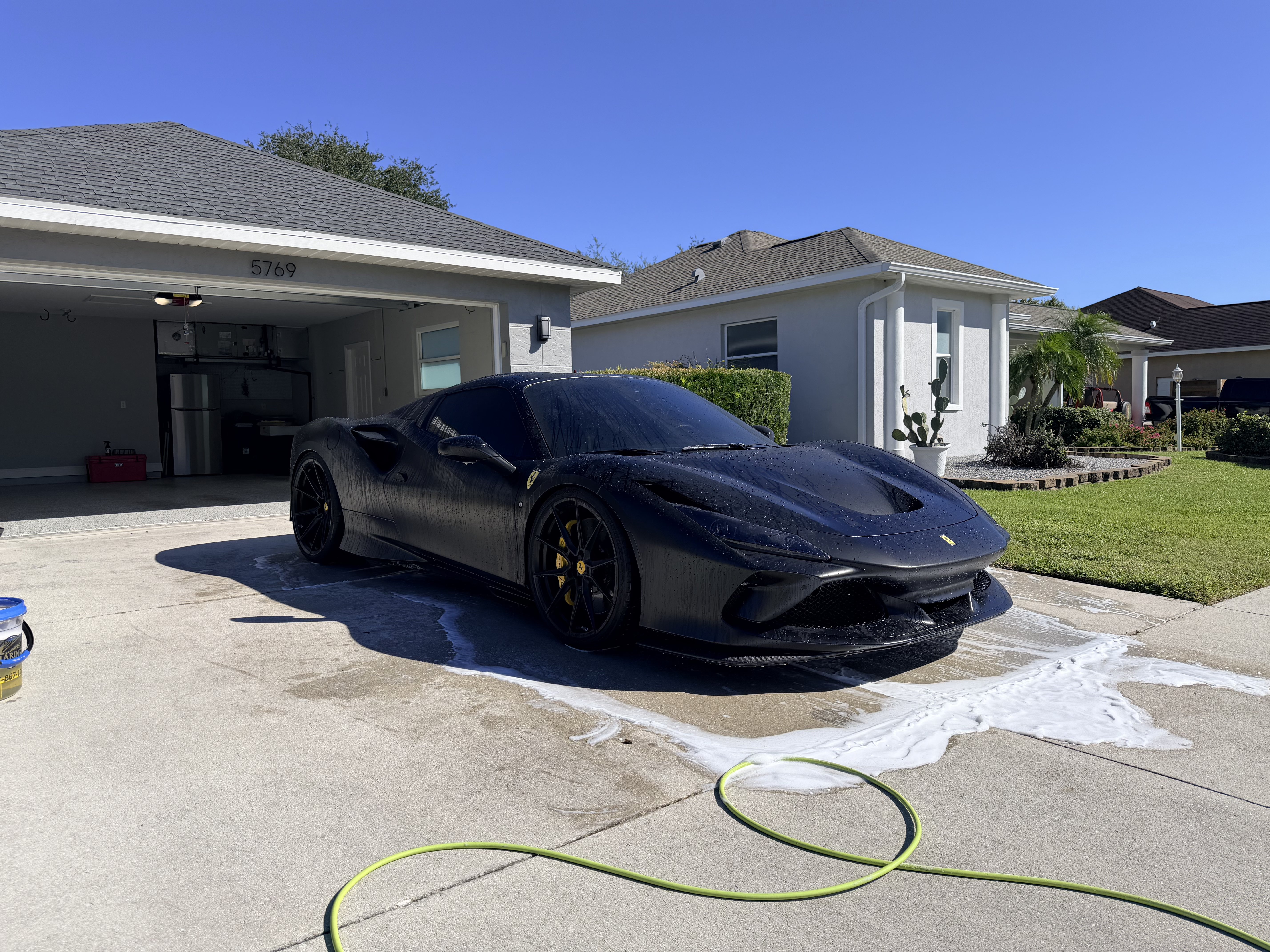Precision Detail Studios mobile detailing van setup in Bradenton FL