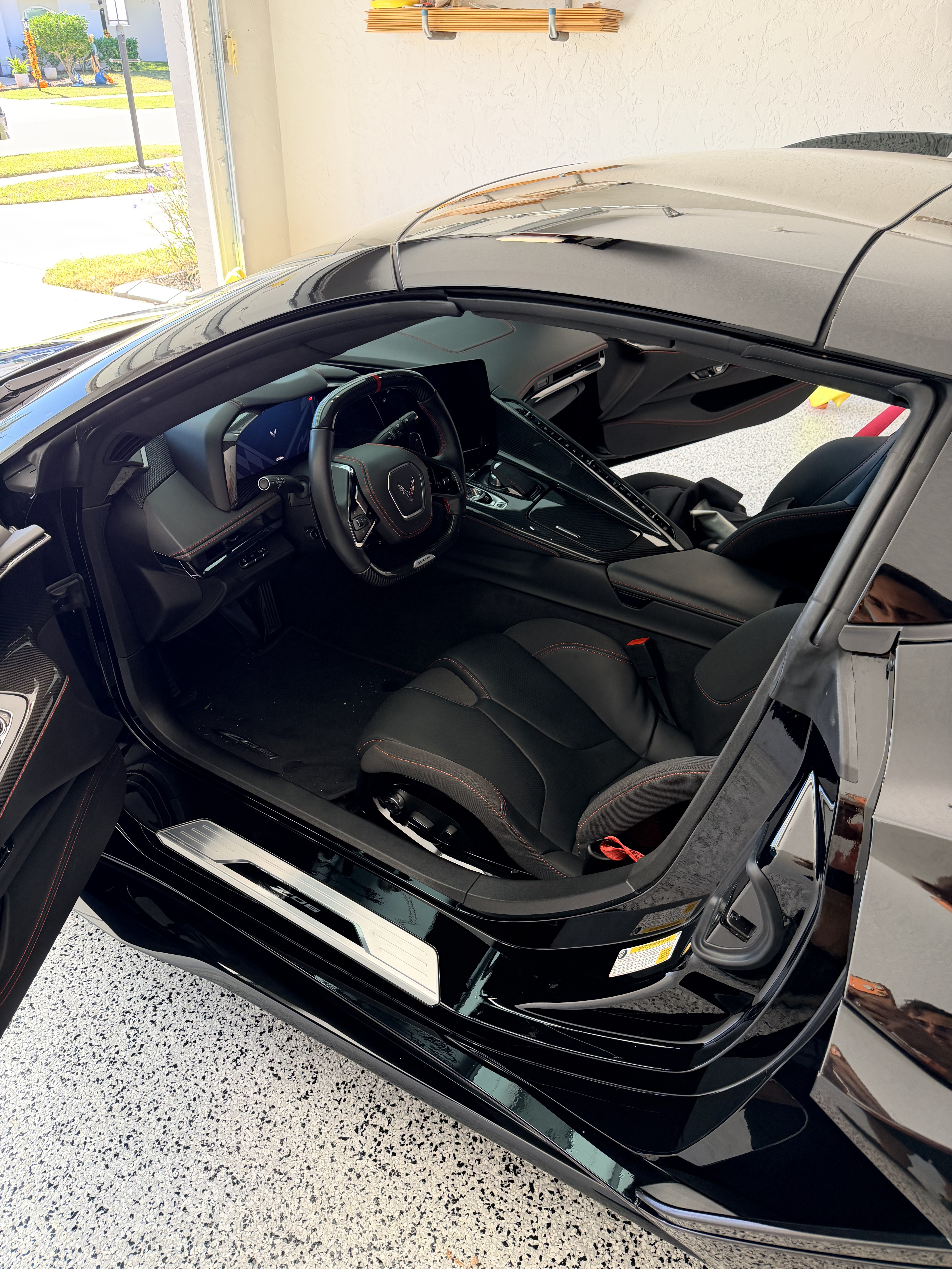 Car interior deep clean result