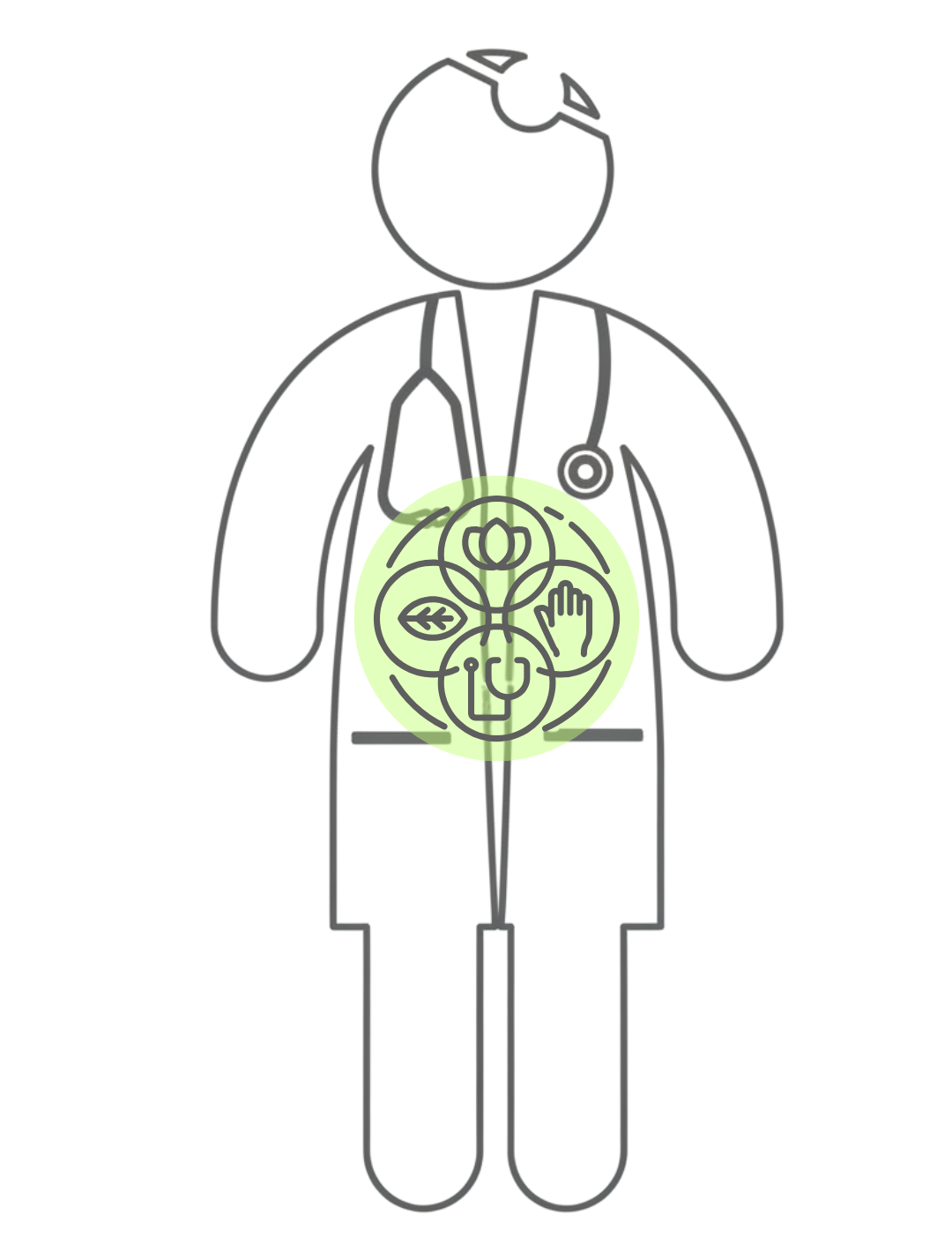 Biological longevity optimization illustration