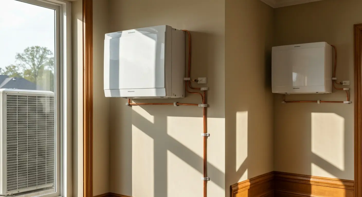 Ductless mini split installation in Muscle Shoals