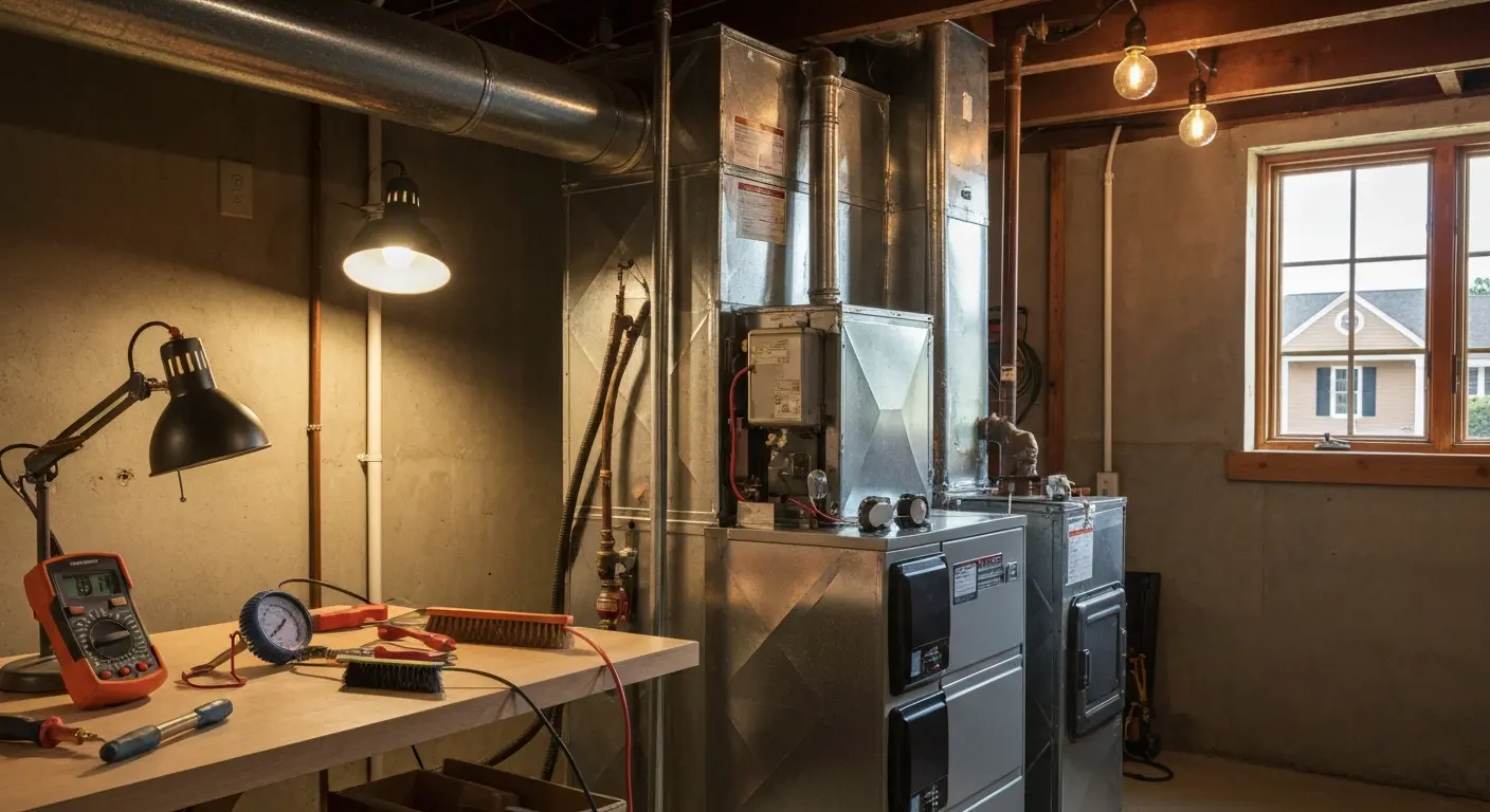 Furnace maintenance service