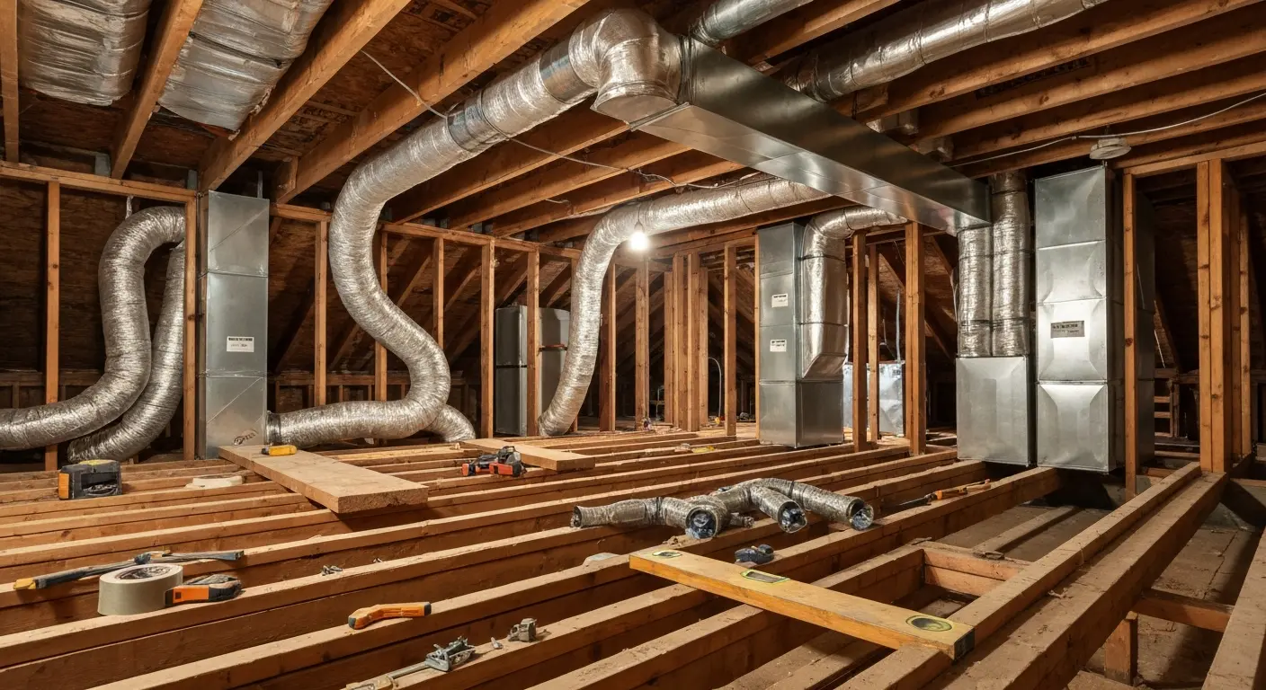 Ductwork installation