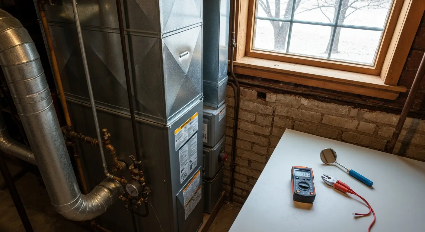 Heating system inspection