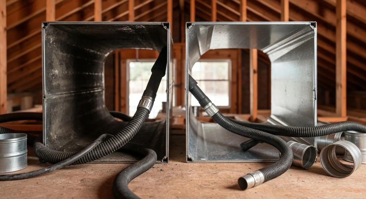 Professional duct cleaning service