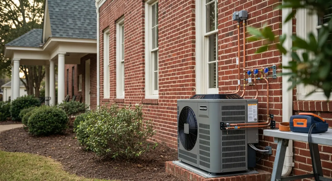 Heat pump installation