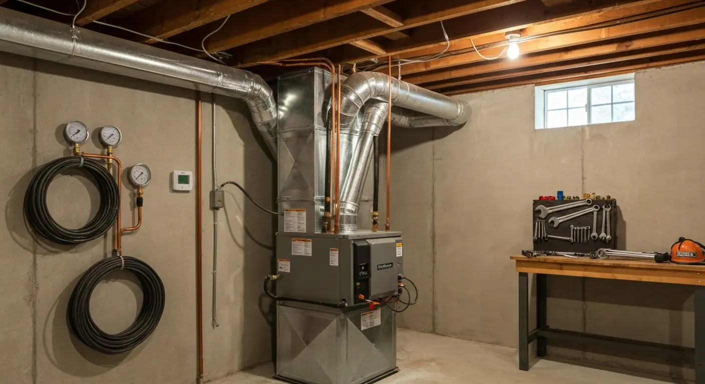 Furnace installation