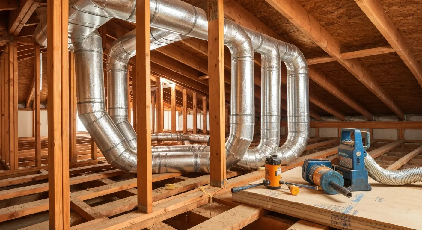 Ductwork and furnace airflow