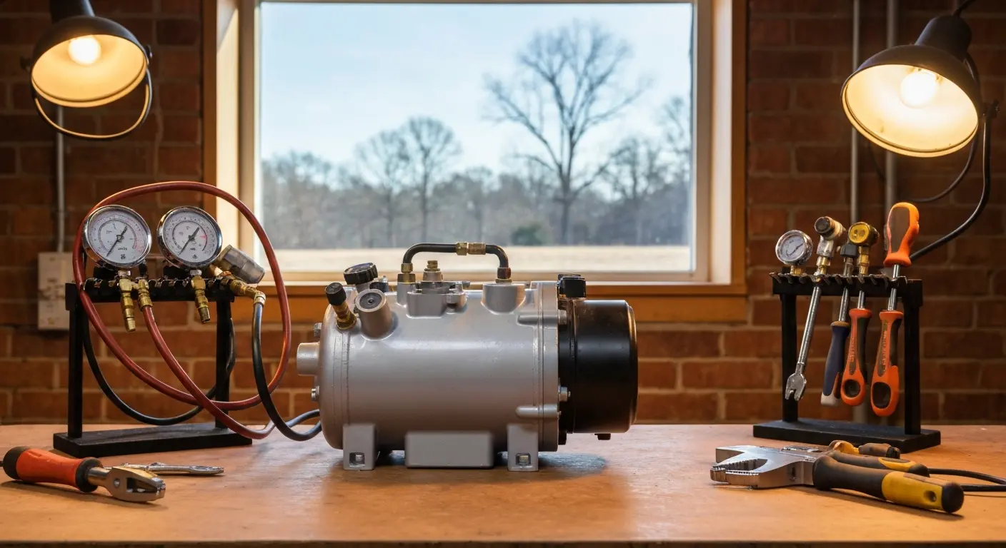 Heat pump heating repair