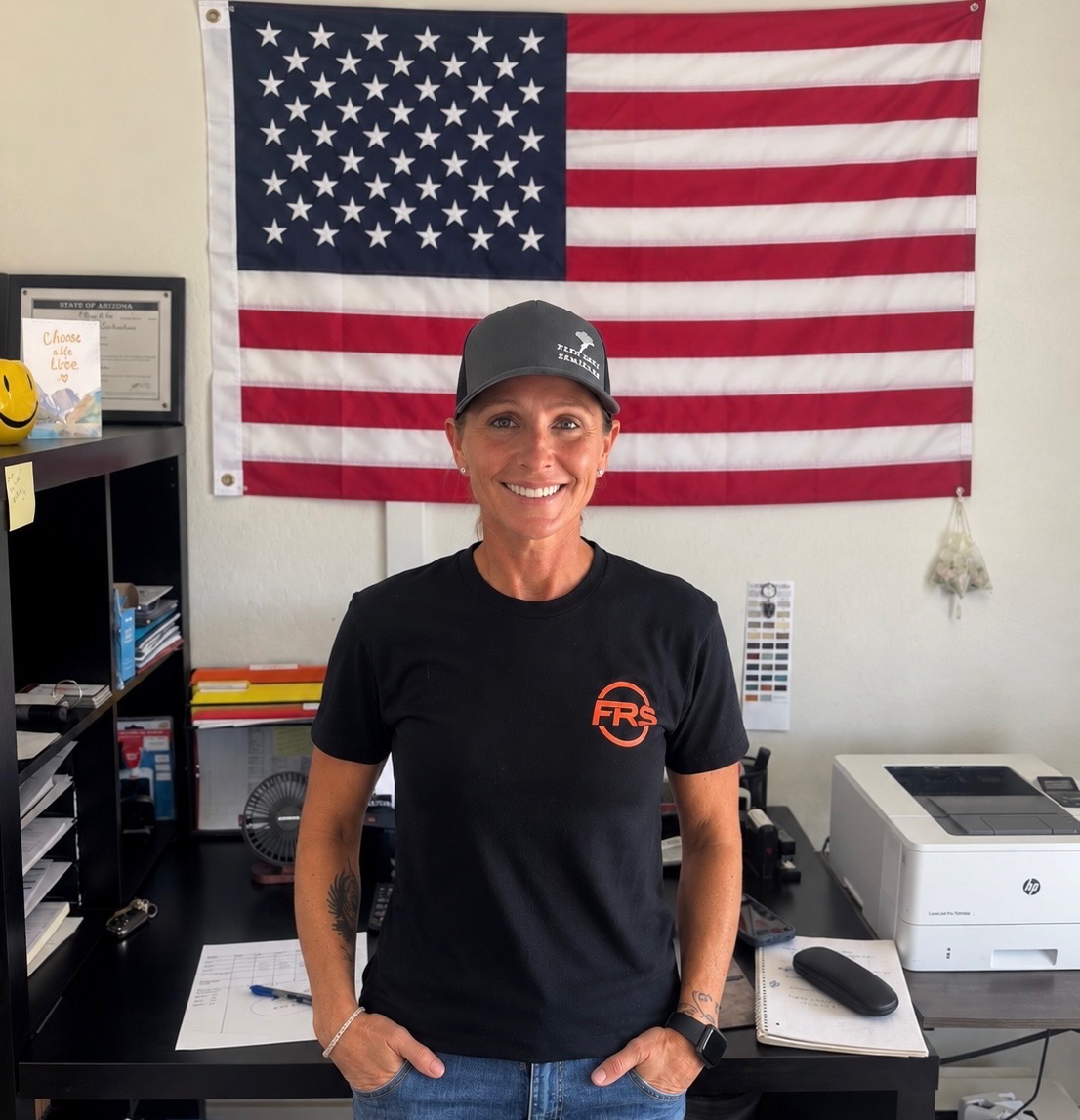 Nikki, office manager at Flow-Rite Seamless