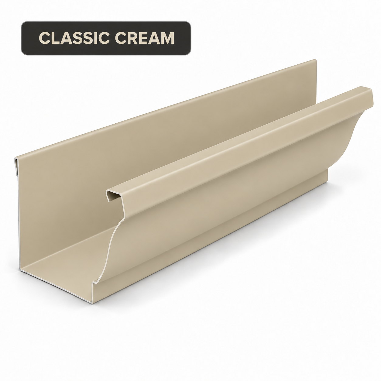 Classic Cream gutter color sample