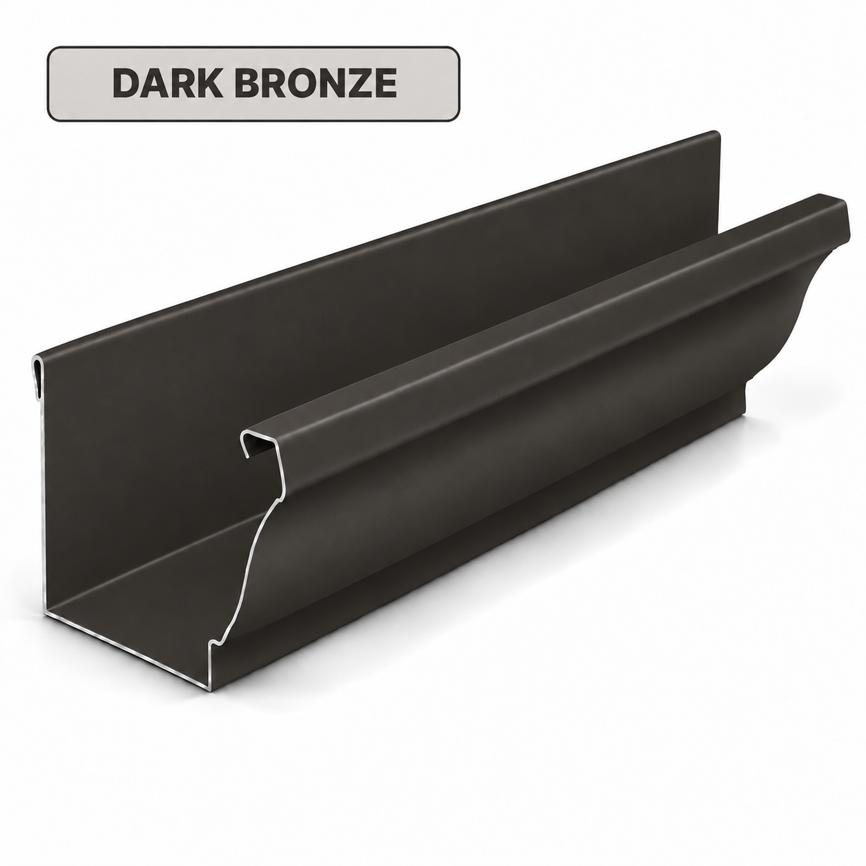 Dark Bronze gutter color sample