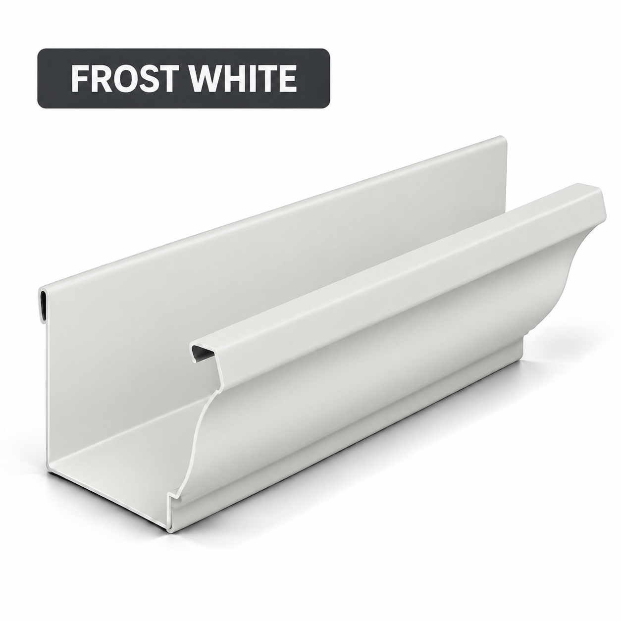 Frost White gutter color sample