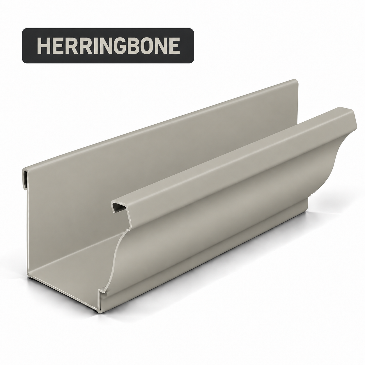 Herringbone gutter color sample