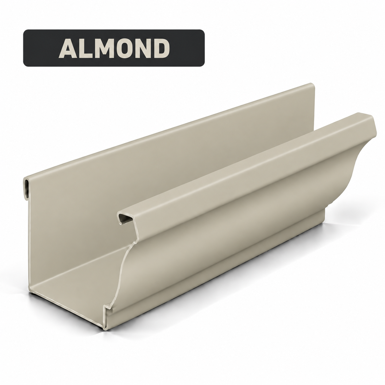 Almond gutter color sample