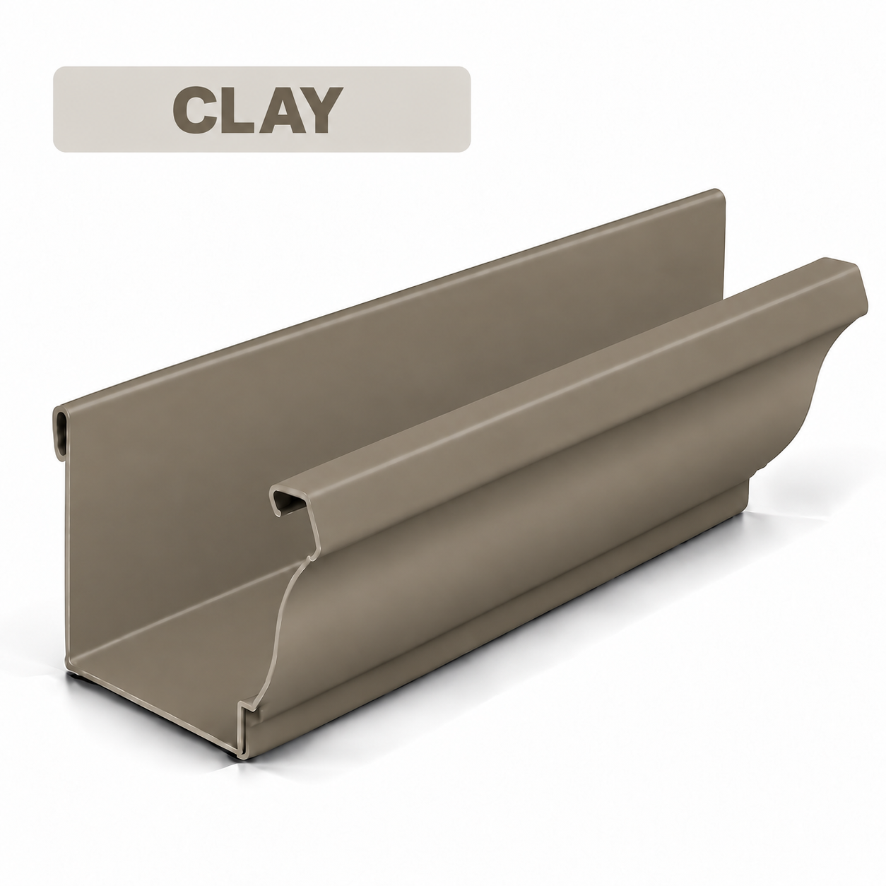 Clay gutter color sample