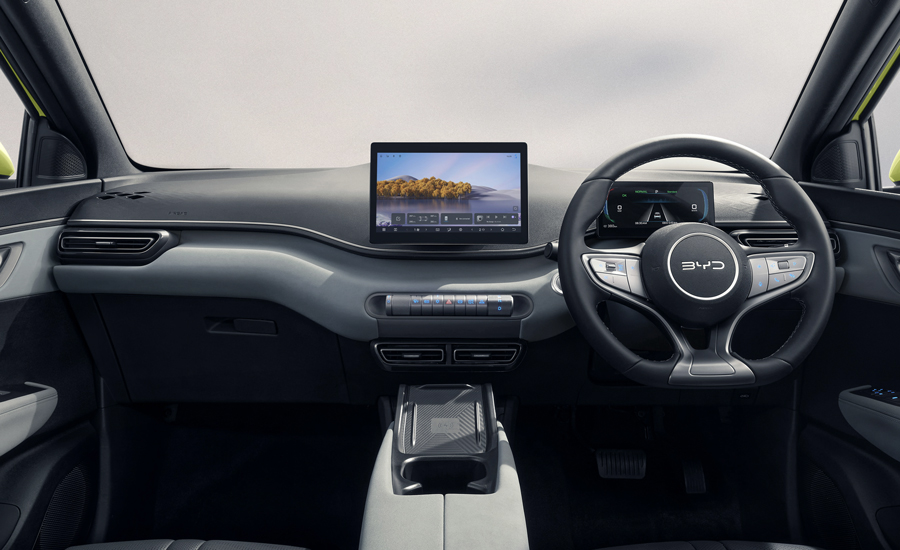 BYD ATTO 1 infotainment screen