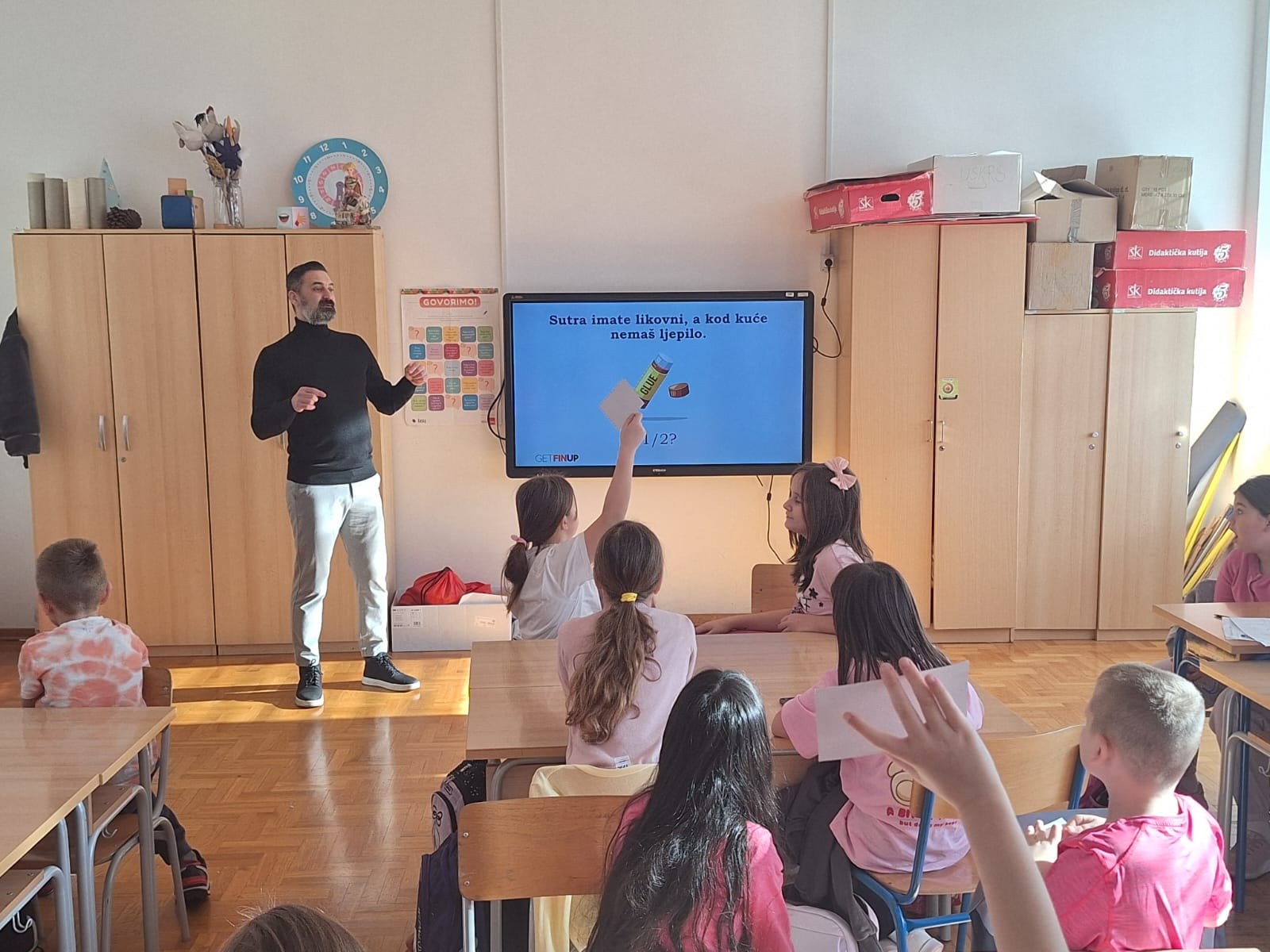 GetFinUp classroom workshop