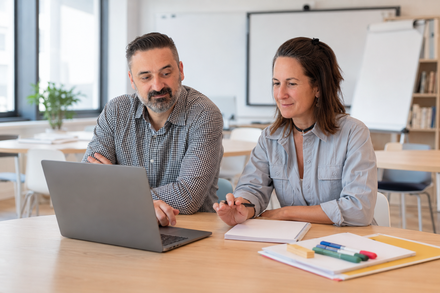 Carmen and Miro planning course content
