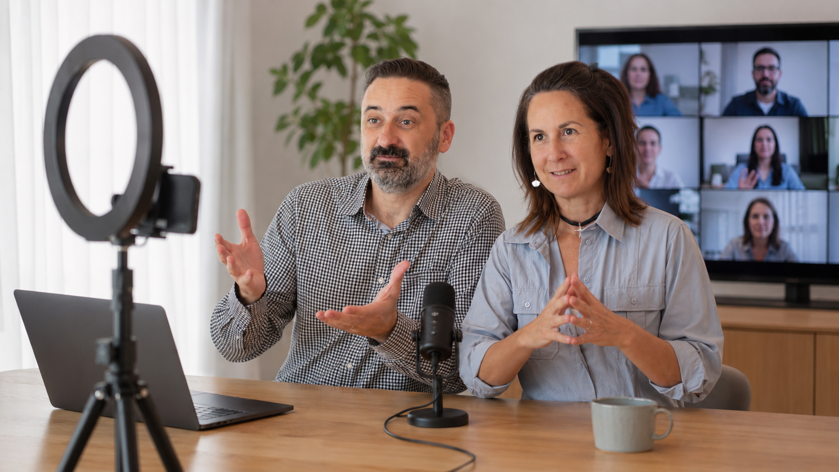 Online family learning session