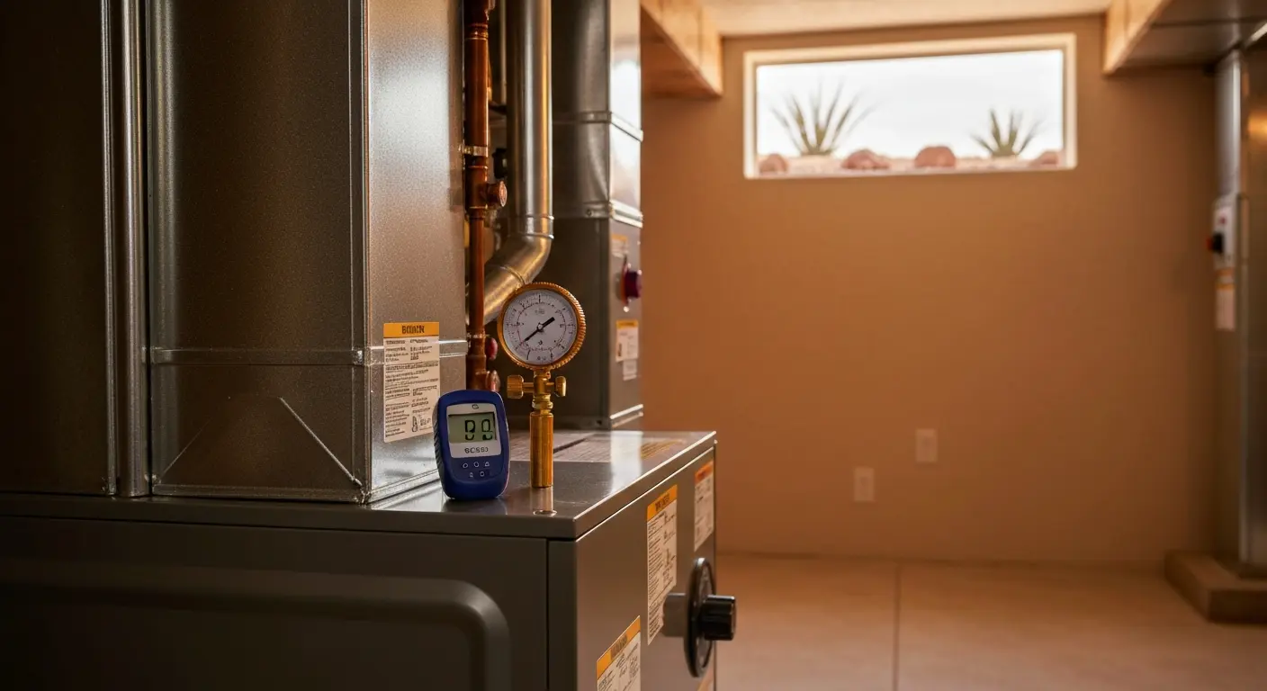 Furnace maintenance service