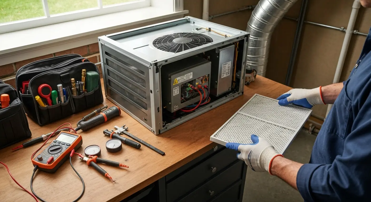 Preventive HVAC maintenance and tune-ups