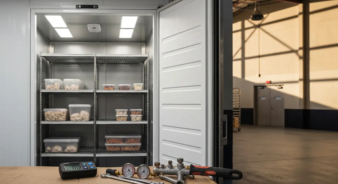 Walk-in freezer repair