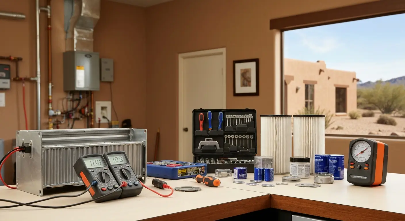 Furnace repair and heating service