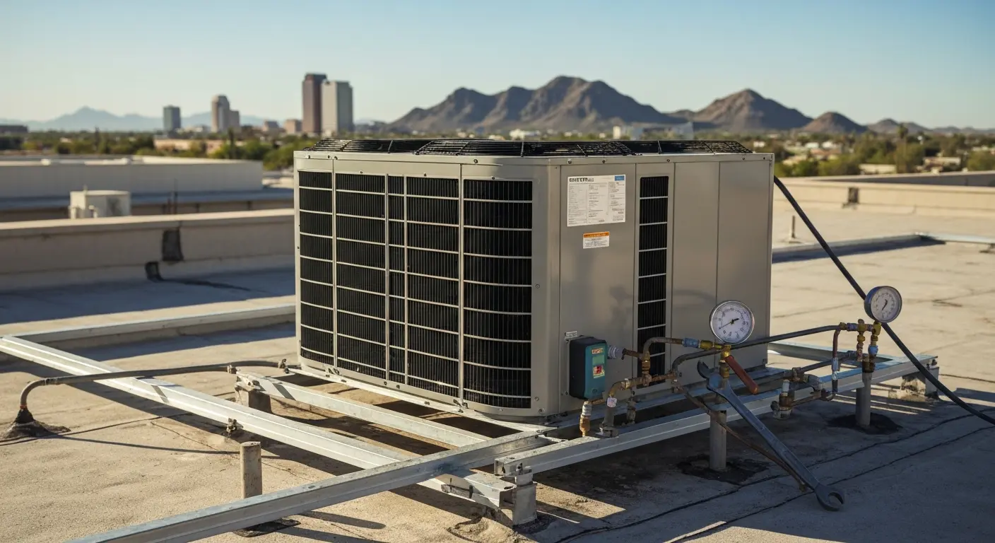 Commercial cooling unit