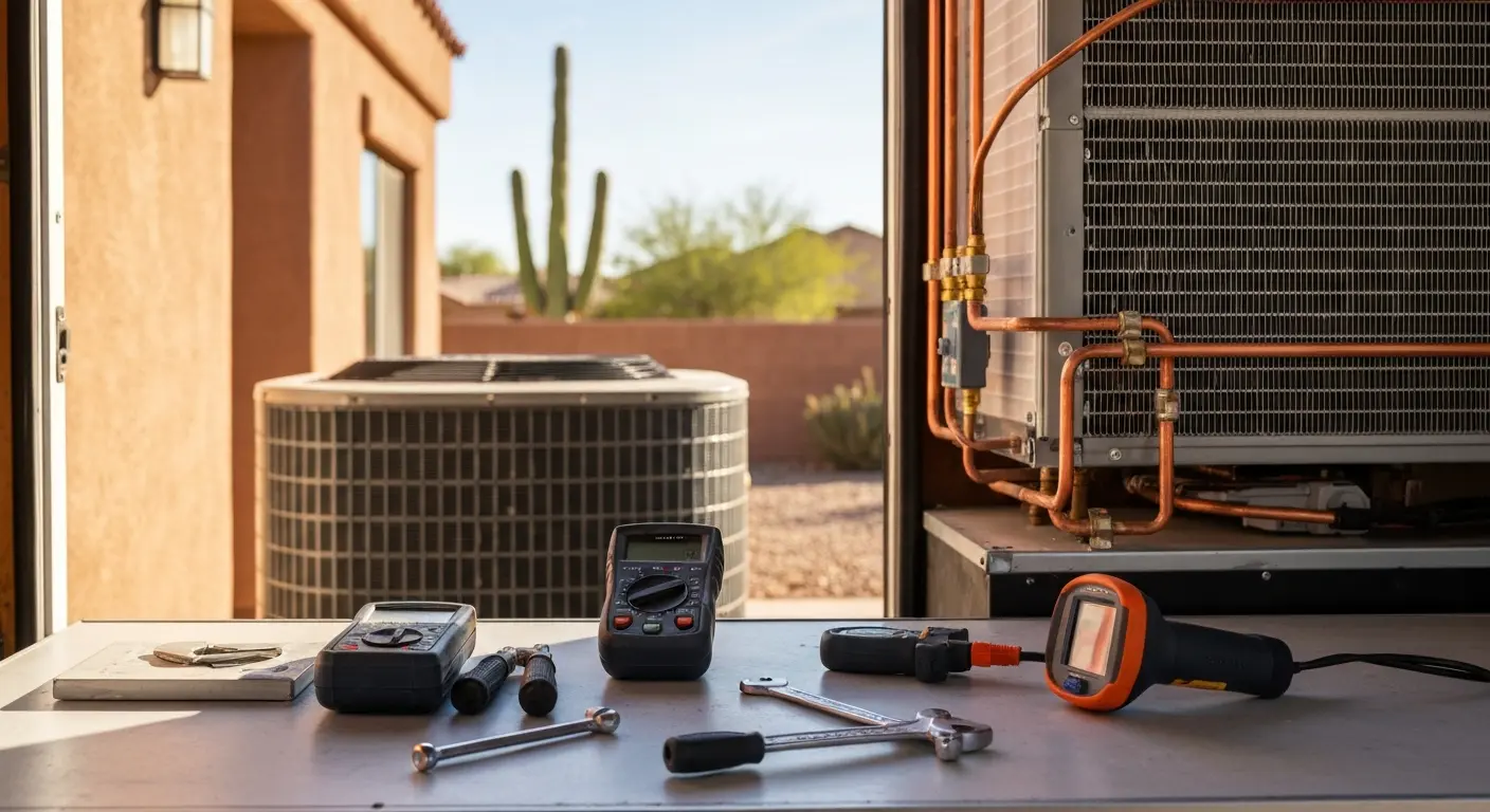 AC repair and diagnostics