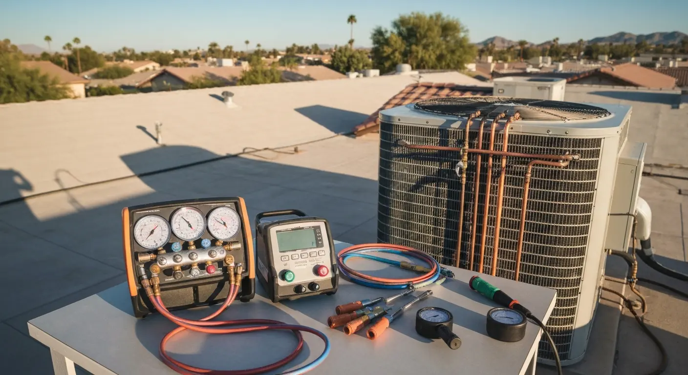 Refrigerant leak detection