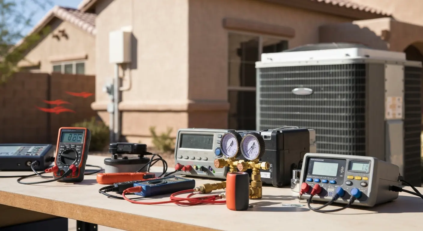 AC diagnostic testing