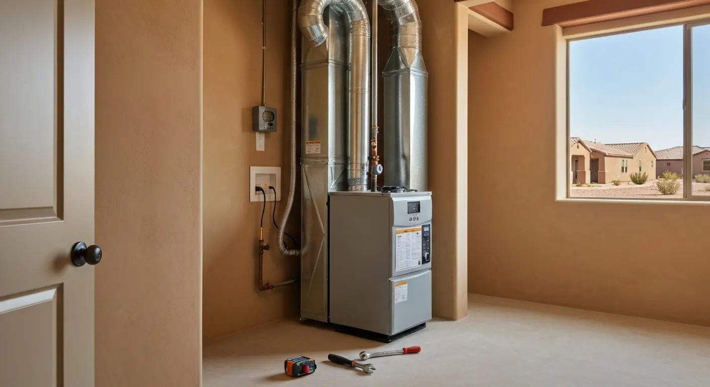 AC and furnace installation