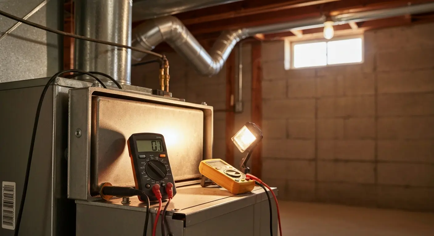 Furnace repair diagnostic