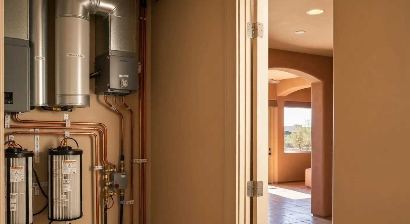 Indoor air quality system installation