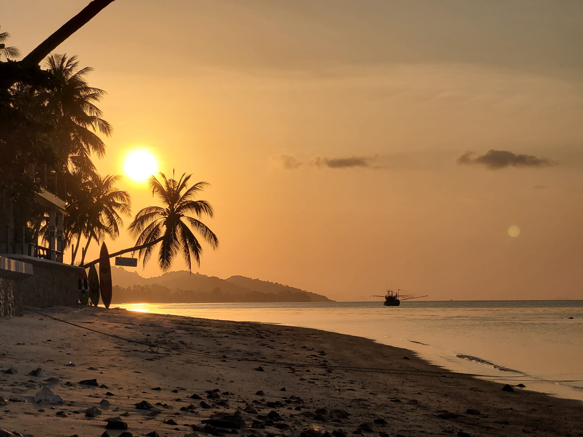 Bantai Beach - sunset Bantai Beach - sunset