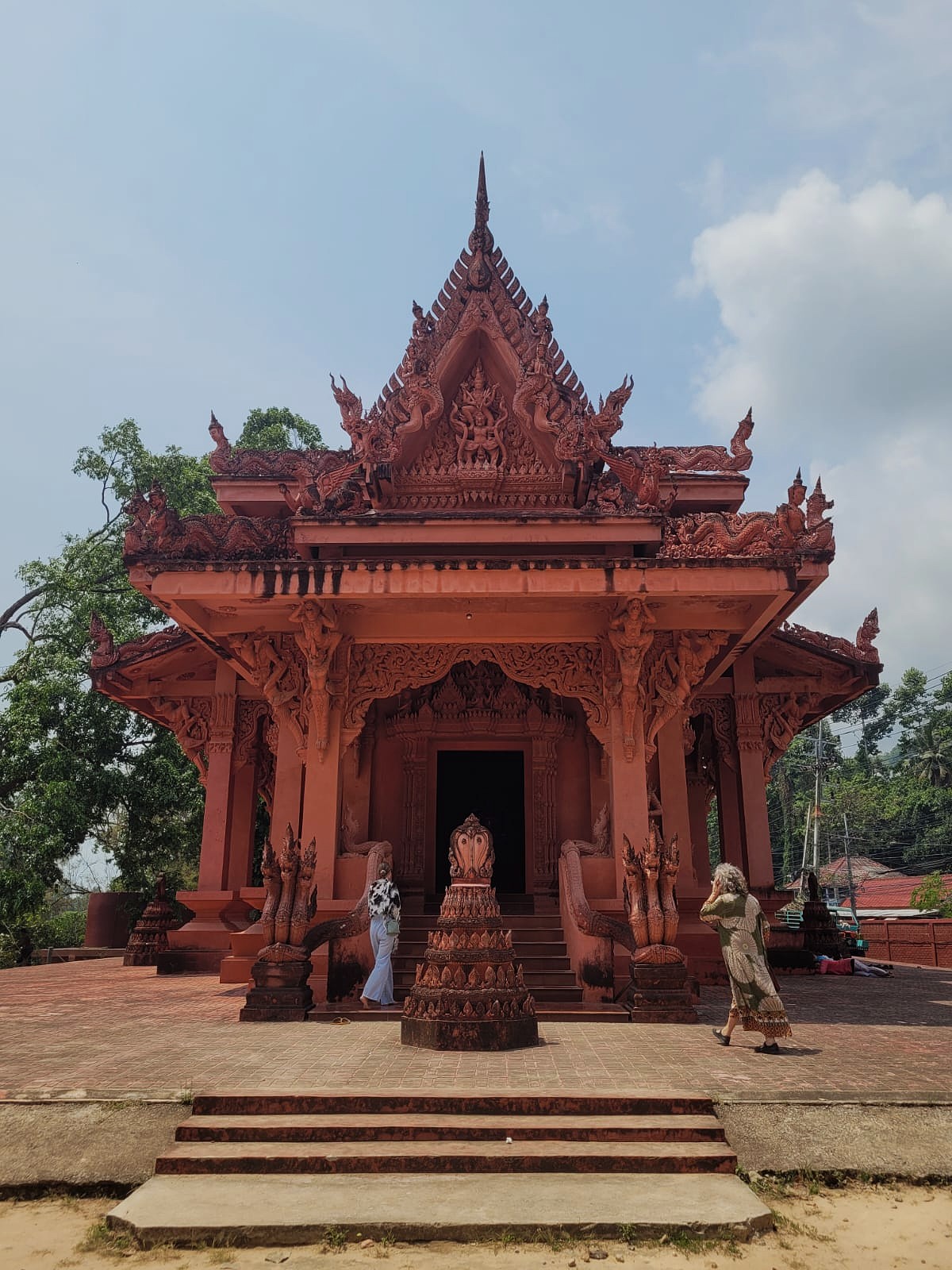 the Red Temple, Koh Samui