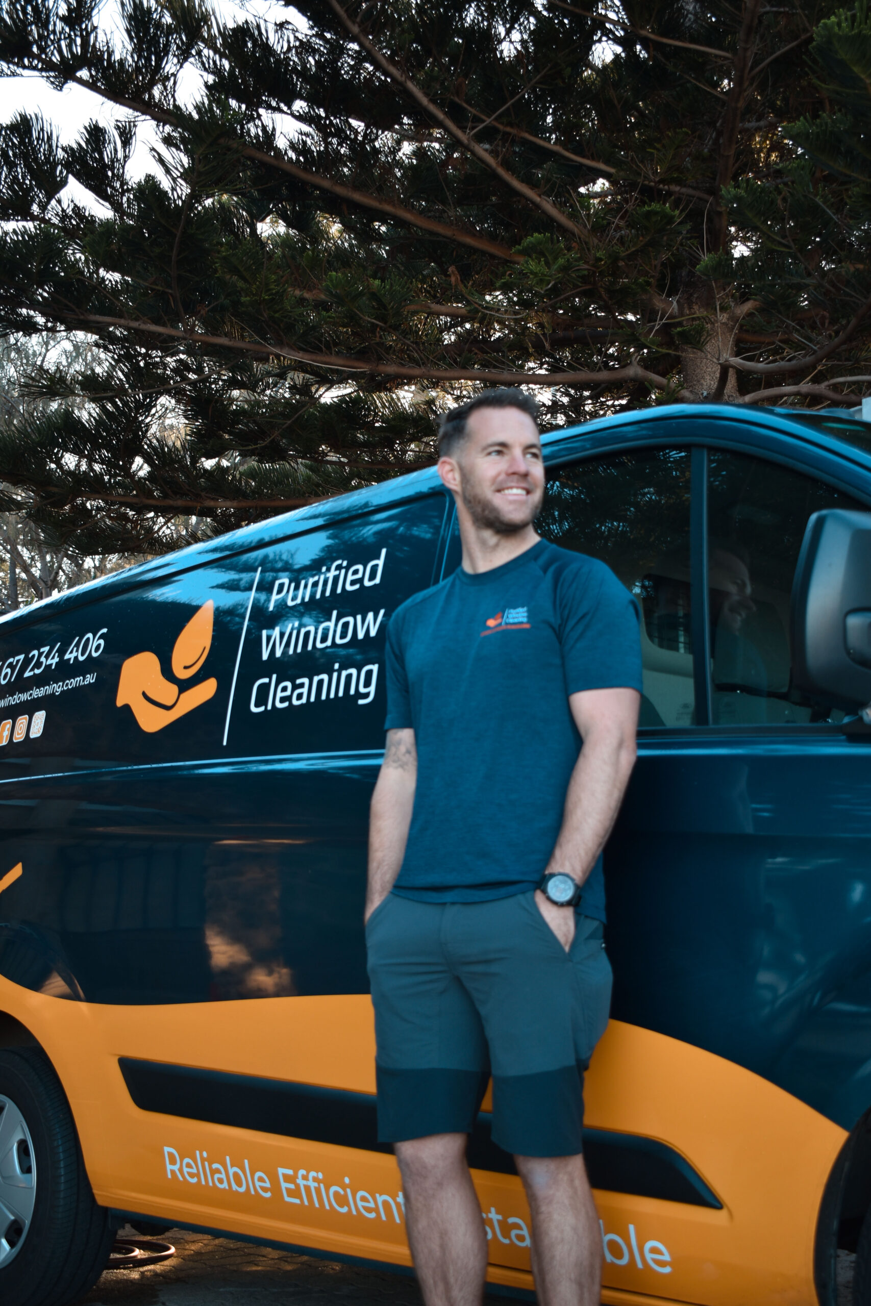Tom — founder of Purified Group, Perth's preferred cleaning team