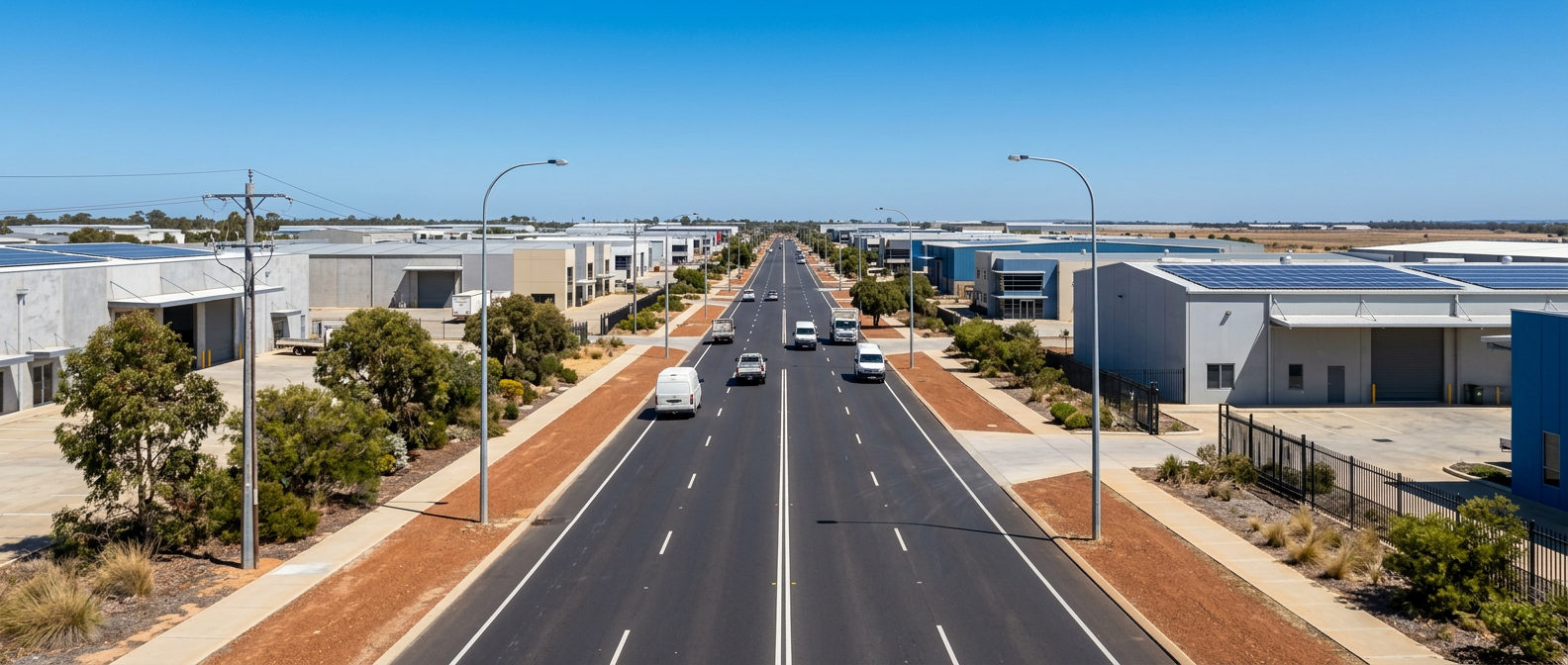Commercial solar panel cleaning in Malaga, Perth WA